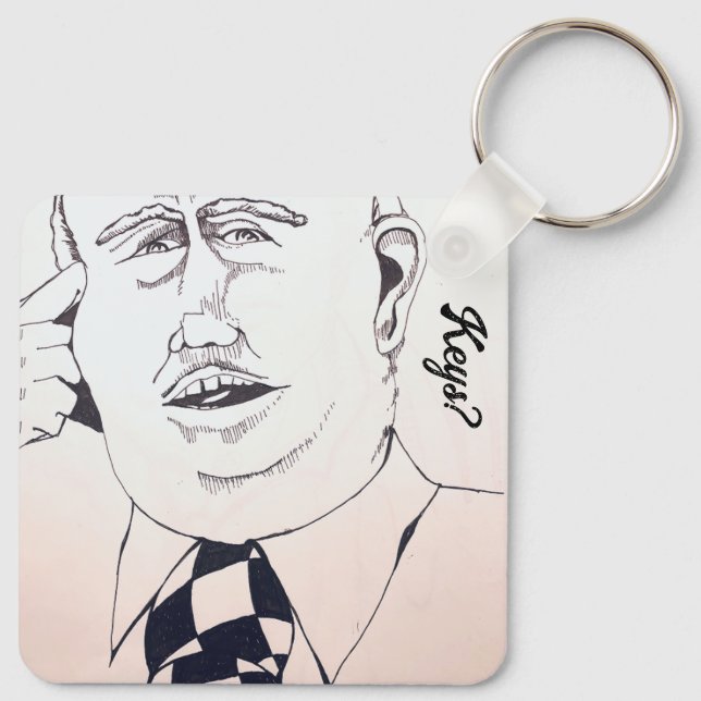 Porte-clés Pensez Porte - clé (Dos)