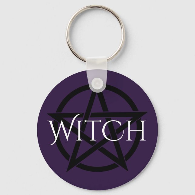 Porte-clés Pentacle Witch keychain (Recto)