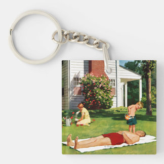 Porte-clés Père de arrosage