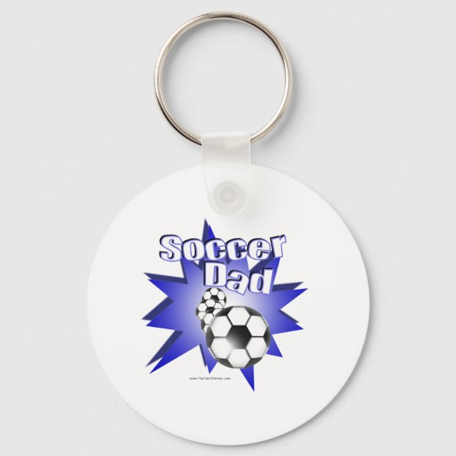 Porte-clés PÈRE de football (Recto)