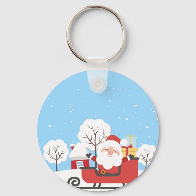 Porte-clés Père Noël (Recto)