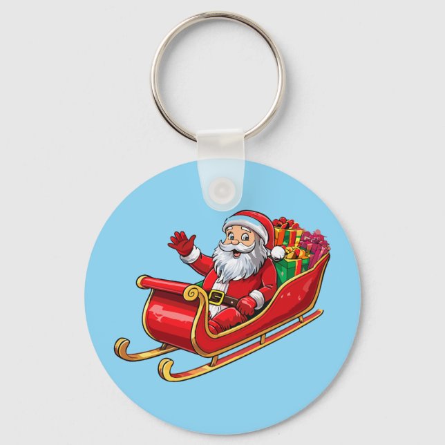 Porte-clés Père Noël (Recto)