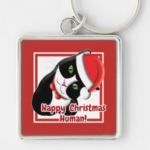 Porte-clés Père Noël Cat