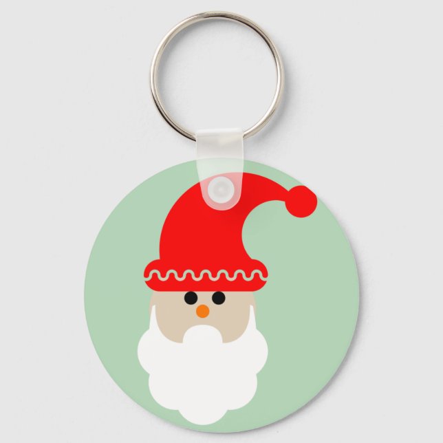 Porte-clés Père Noël de Noël  (Recto)