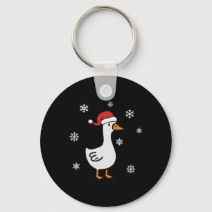 Porte-clés Père Noël Goose Sur Loose Joyeux Goosemas Noël