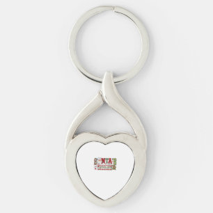 Porte-clés Père Noël Infirmière Favorite, Joyeuse Infirmière,