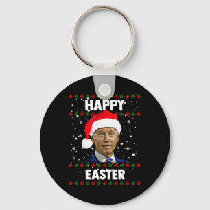 Porte-clés Père Noël Joe Biden Joyeux Noël Pâques moche Sweat
