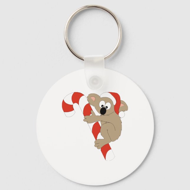 Porte-clés Père Noël Koala (Recto)