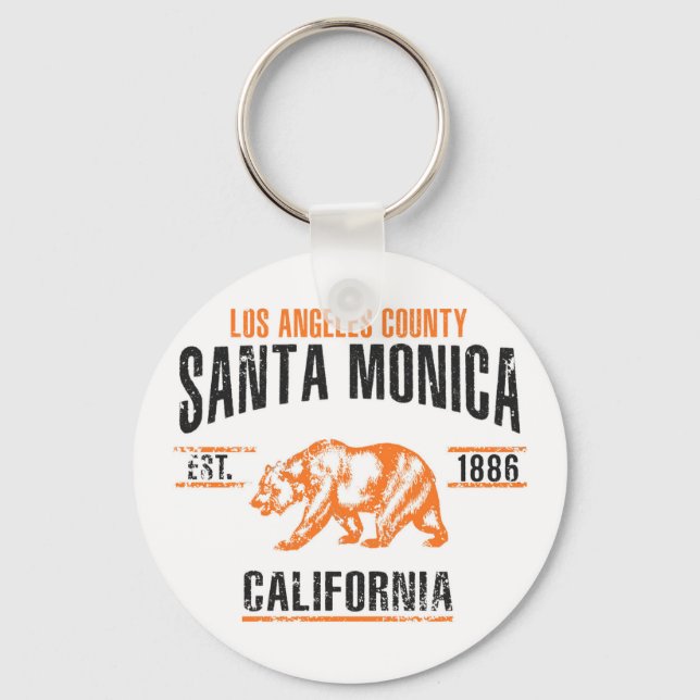 Porte-clés Père Noël Monica (Recto)