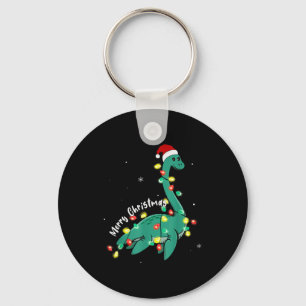 Porte-clés Père Noël Monstre du Loch Ness Noël Nessie Garçons