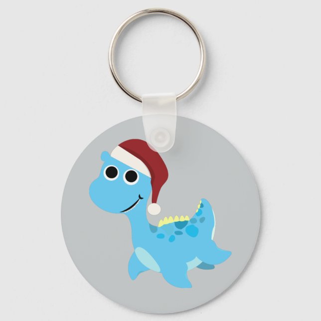 Porte-clés Père Noël Nessie (Recto)