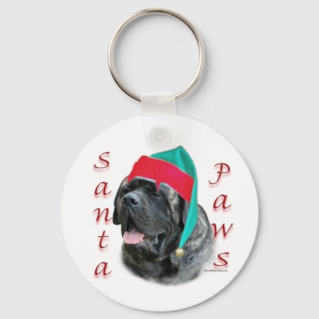 Porte-clés Père Noël Paws Porte - clé Mastiff (Recto)