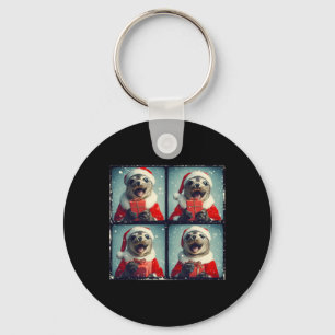 Porte-clés Père Noël Phoque Océan Animal Photographie Sea Lio
