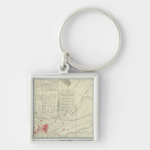 Porte-clés Père Noël Rosa, parties détruites par le trembl