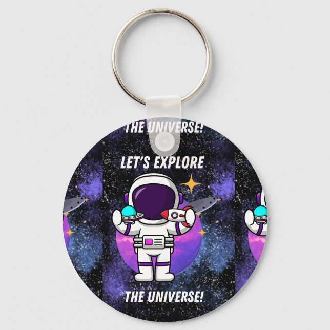 Porte-clés permet d'explorer l'univers (Recto)