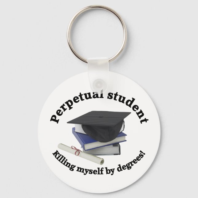 Porte-clés perpetual student 2 keychain (Front)