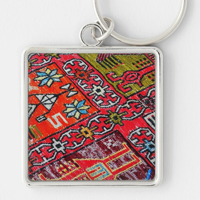 Porte-clés Perse orientale, Motif turc, Moquette (Devant)