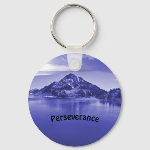 Porte-clés Persévérance Vue Montagne Aérienne