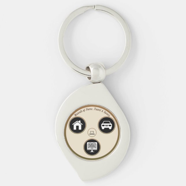 Porte-clés Personal Metal Keychain (Devant)