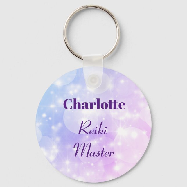 Porte-clés Personalised Reiki Master design (Recto)