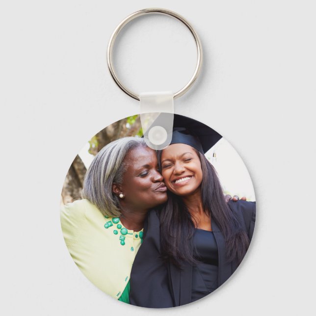 Porte-clés Personalized Graduation Photo Keepsake Memory Gift (Recto)