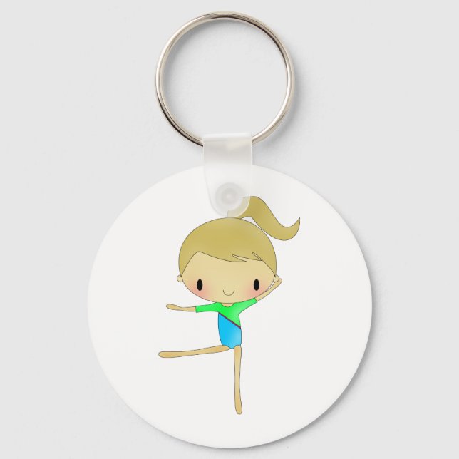 Porte-clés Personalized Gymnastics accessories (Recto)