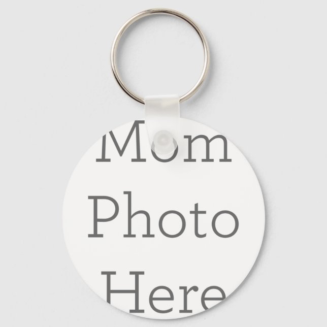 Porte-clés Personalized Mom Photo Keychain Gift (Recto)