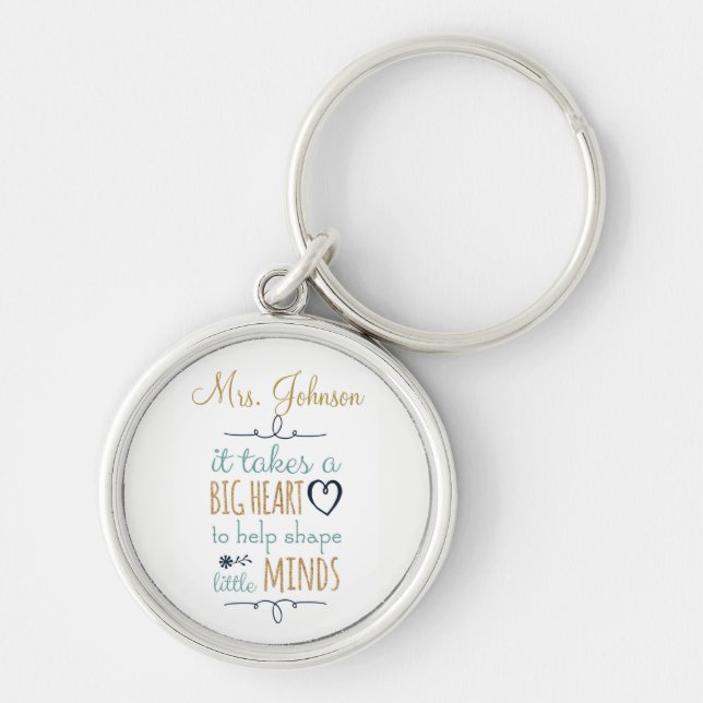 Porte-clés Personalized Teacher Gift (Devant)