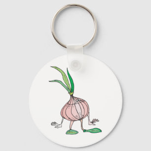 Porte-clés personnage de dessin humoristique