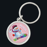 Porte-clés Personnage de Key Ring Christmas Snowman.<br><div class="desc">Personnage de Key Ring Christmas Snowman.
Personnage de Key Ring Christmas Snowman. Une variété de personnages de snowman traînent,  skient et patinent. Faites attention à l'assortiment avec les personnages musiciens de la neige qui tambourinent et qui jouent aussi. Disponible sur d'autres cadeaux et produits.</div>