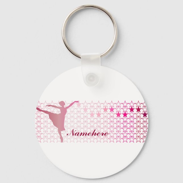 Porte-clés Personnalisable : Ballerina (Recto)