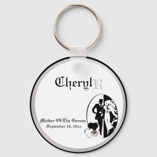 Porte-clés Personnalisable Mère Du Porte - clé De Garde De Gr (Recto)