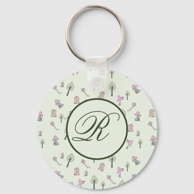 Porte-clés Personnalisation de l'automne (Recto)