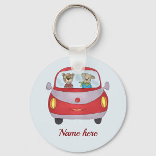 Porte-clés Personnalisation en route