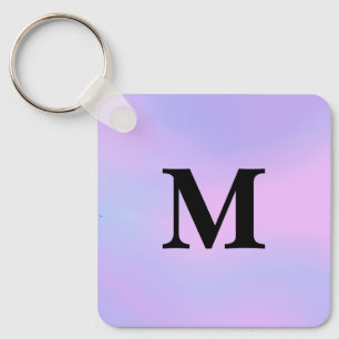 Porte-clés personnalisé avec dégradé de licorne vi