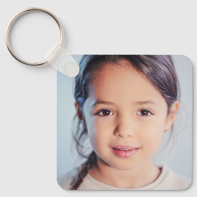 PORTE-CLÉS PERSONNALISÉ AVEC PHOTO (Recto)