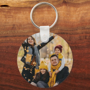 Porte-clés personnalisé avec photo de famille