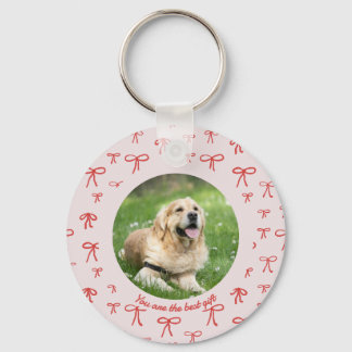 Porte-clés personnalisé avec photo de l'animal de