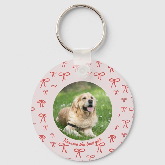 Porte-clés personnalisé avec photo de l'animal de  (Verso)