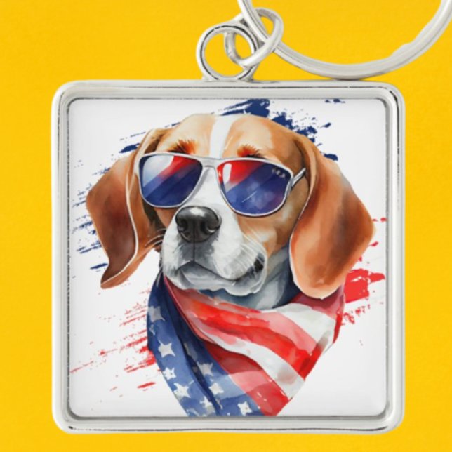 Porte-clés Personnalisé Chien Photo Animaux de compagnie Phot (Créateur téléchargé)