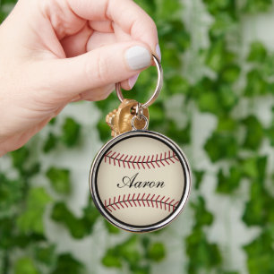 Porte-clés personnalisé de baseball en cadeau