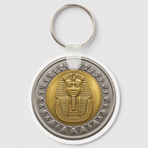 Porte-clés personnalisé du pharaon égyptien Roi
