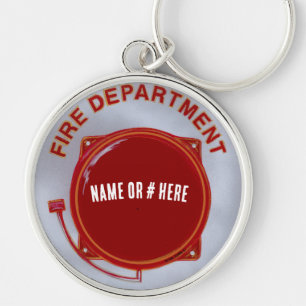 Porte-clés personnalisé du service d'incendie