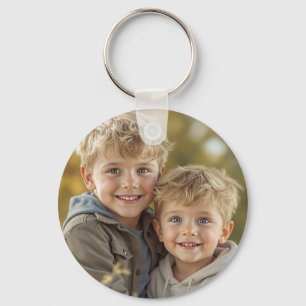 Porte-clés personnalisé en aluminium double face a