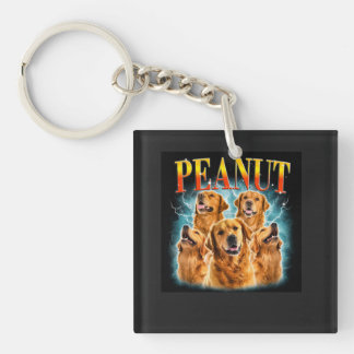 Porte-clés personnalisé Golden Retriever