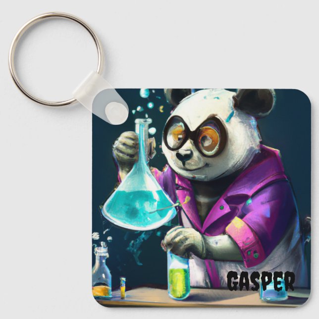 PORTE-CLÉS PERSONNALISÉ PANDÉMIEN FABRICANT DE POT (Recto)