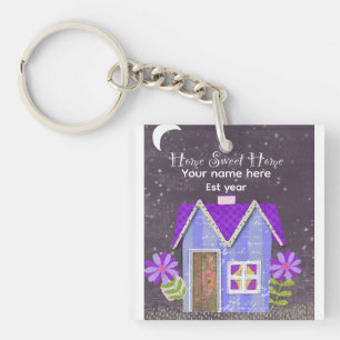 Porte-clés personnalisé The Signature Whimsy (rose