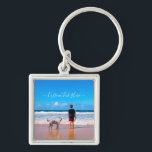 Porte-clés Personnalisé Votre Porte - clé Photo Cadeau Texte<br><div class="desc">Porte - clés photo et texte personnalisés - Votre propre design - Famille personnalisée / Amis ou Cadeau Porte - clé personnel - Ajouter votre photo et texte - Redimensionner et déplacer ou supprimer et ajouter des éléments / du texte avec l'outil de personnalisation! Choisissez / ajoutez votre police préférée...</div>