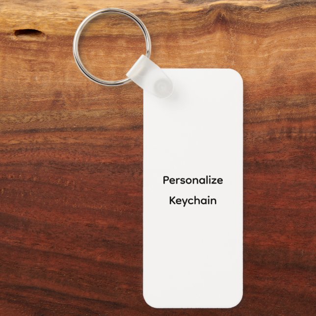 Porte-clés Personnaliser Aluminium (Recto)