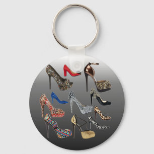 Porte-clés Personnaliser de collage de talons hauts de